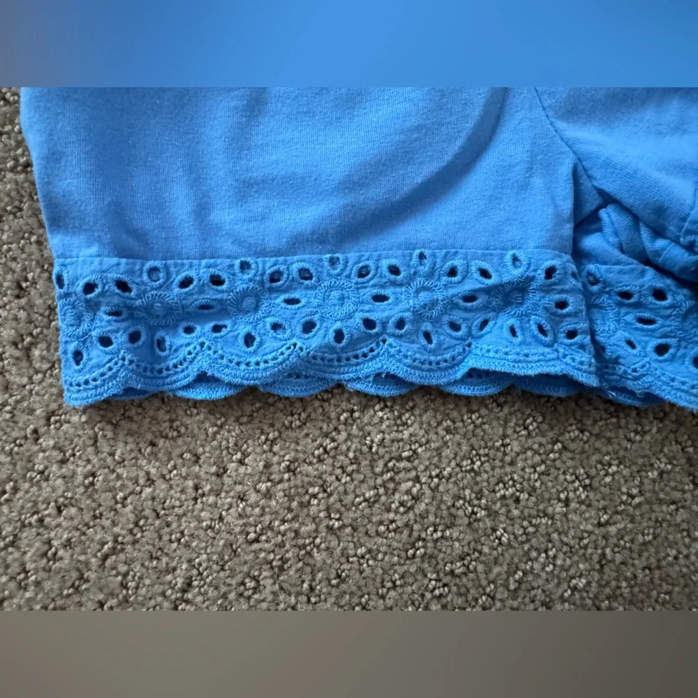 btween Blue Ruffle Jumpsuit for Kids - Picture 3 of 6